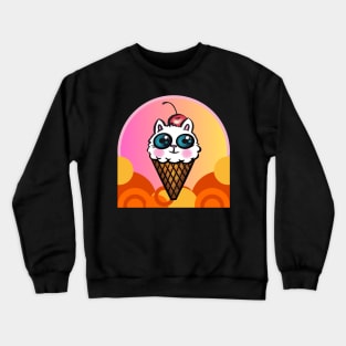 Kitty Cone Geo Arch Crewneck Sweatshirt